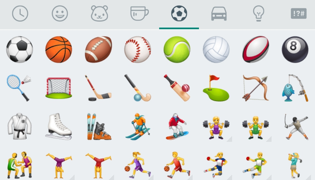 Illustration for article titled WhatsApp para Android rediseña todos los emojis, así es como puedes probarlos